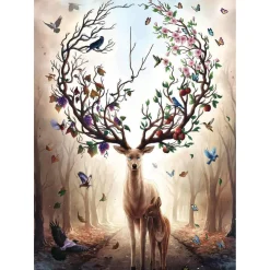 Puzzle 1000 pièces - Cerf fantastique - Ravensburger