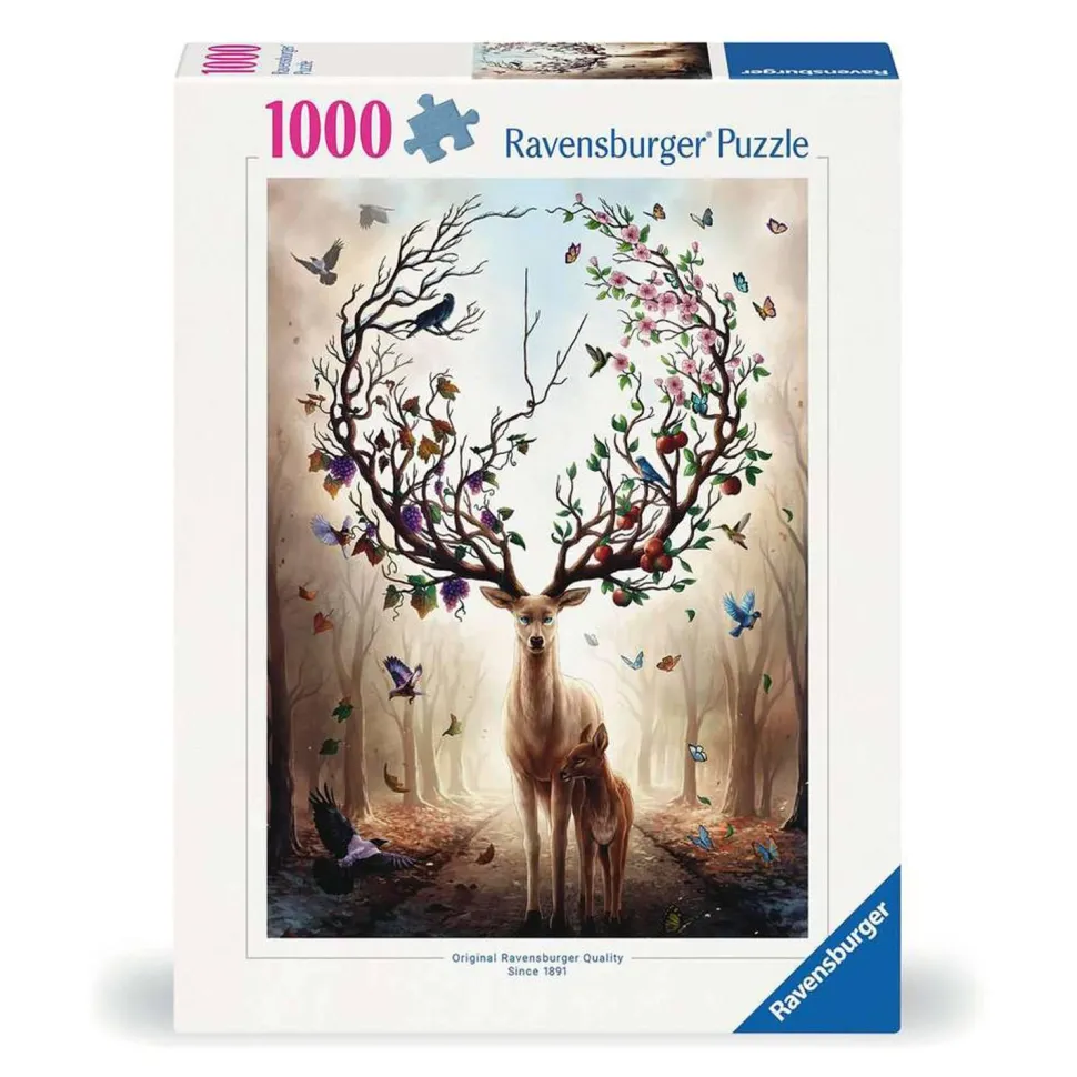 Puzzle 1000 pièces - Cerf fantastique - Ravensburger