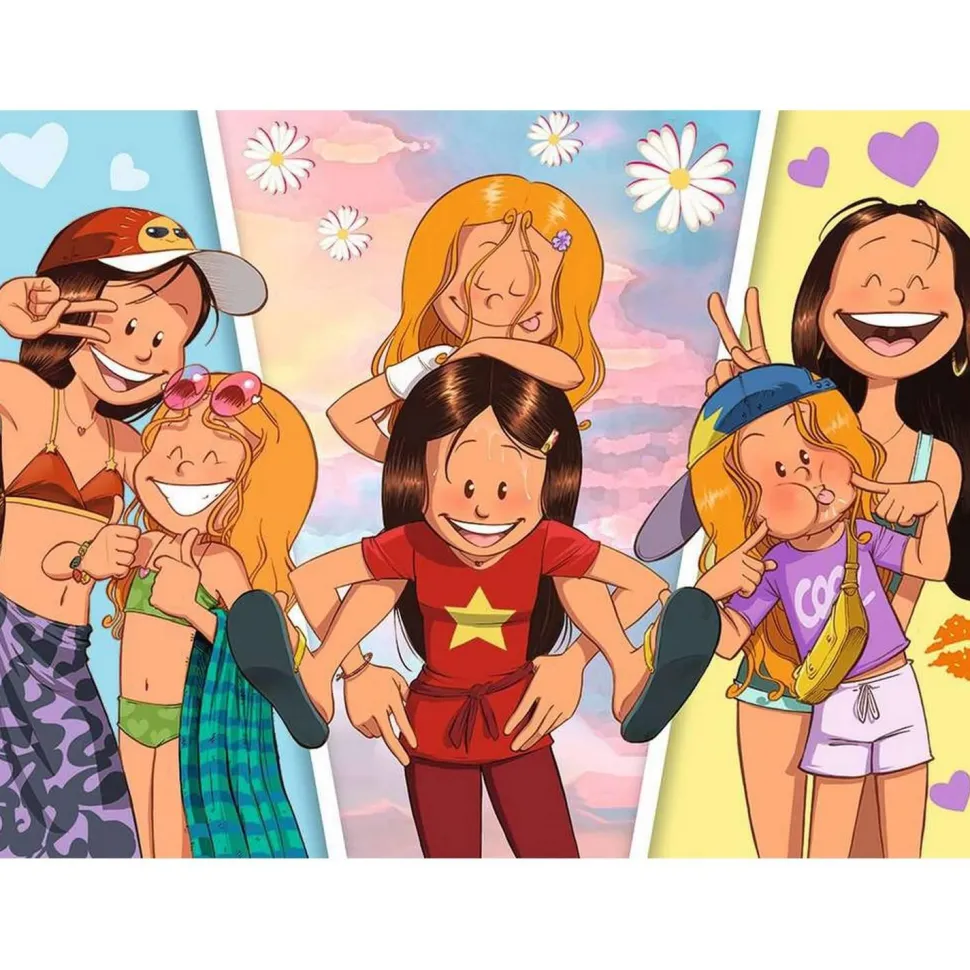 Puzzle 150 pièces : C’est parti mon kiwi - Les Sisters - Nathan