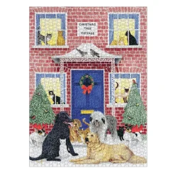 Puzzle 1000 pièces : Chalet de Noël - Galison