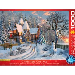 Puzzle 1000 pièces : Chalet de Noël - Eurographics