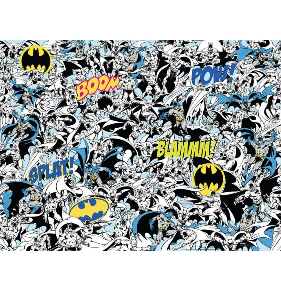 Puzzle 1000 pièces : Challenge Puzzle : Batman - Ravensburger