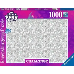 Puzzle 1000 pièces : Challenge Puzzle : My little pony - Ravensburger