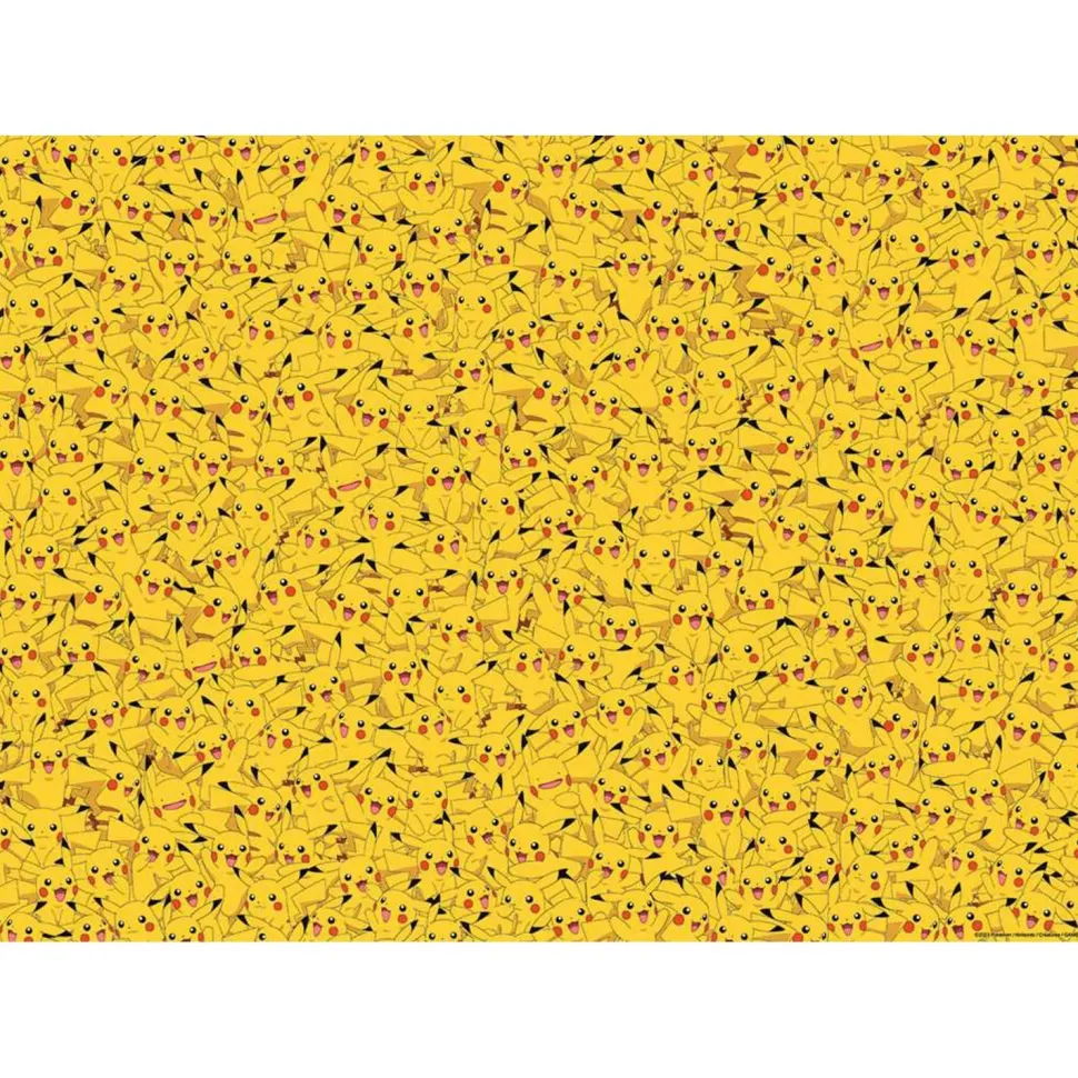 Puzzle 1000 pièces - Challenge Puzzle : Pokémon Pikachu - Ravensburger