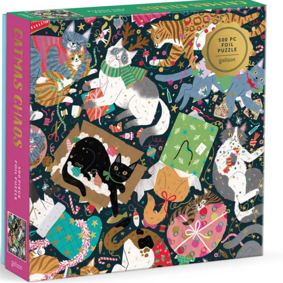 Puzzle 500 pièces : Chaos de Noël - Galison