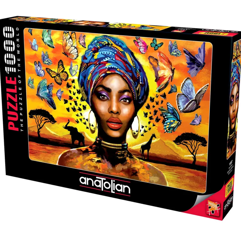 Puzzle 1000 pièces : Charmante femme - Anatolian