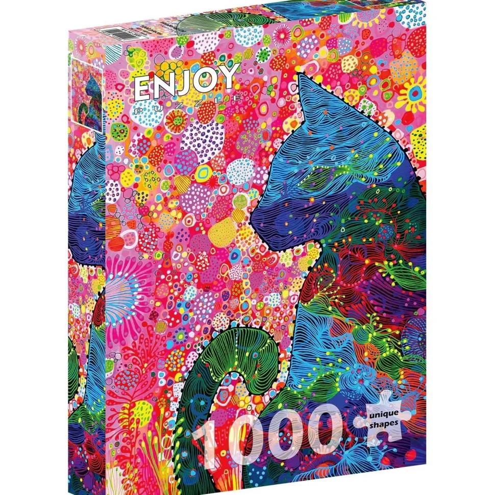 Puzzle 1000 pièces : Chat errant - EnjoyPuzzle