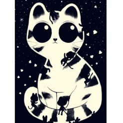 Puzzle 50 pièces : Chats câlins - Djeco