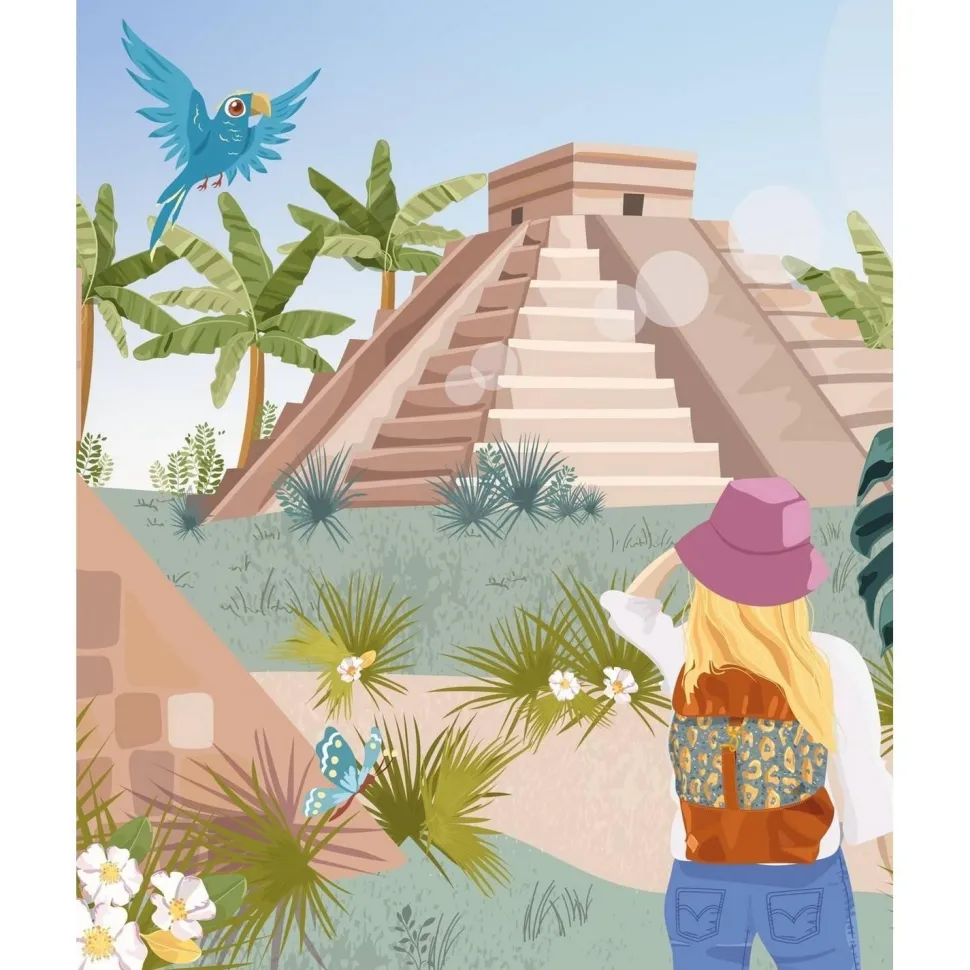 Puzzle 1000 pièces : Chichen Iitza - Soleil mystique - Olleo