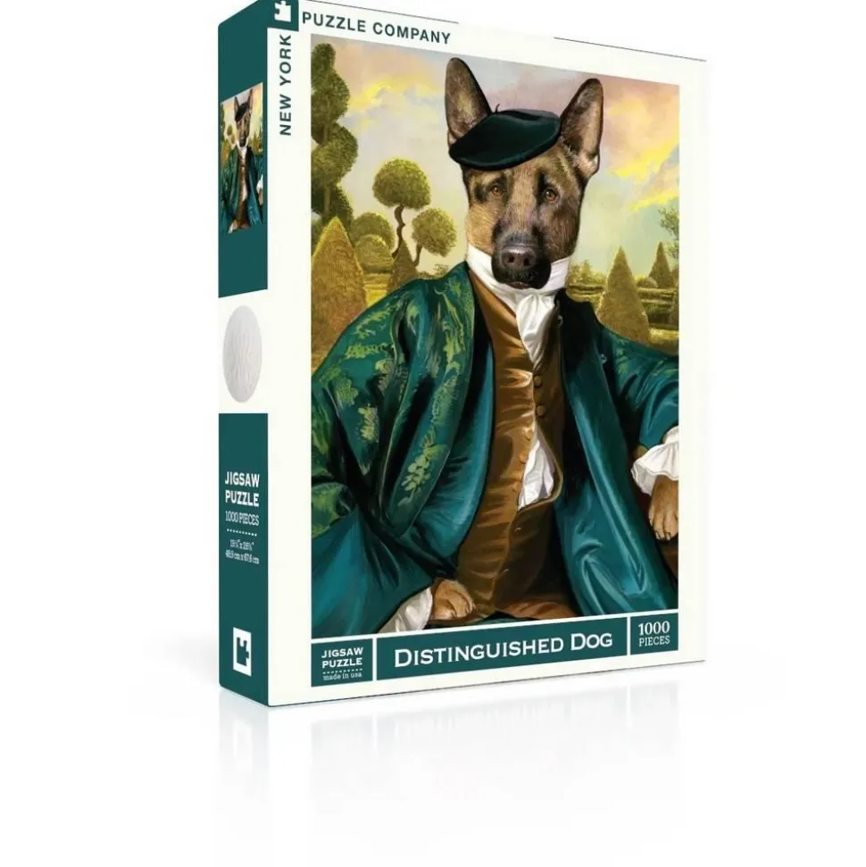 Puzzle 1000 pièces : Chien distingué - New York Puzzle Company