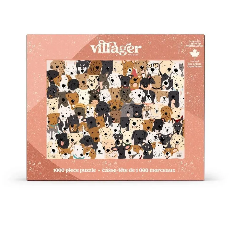 Puzzle 1000 pièces : Chiens de sauvetage - Villager Puzzles