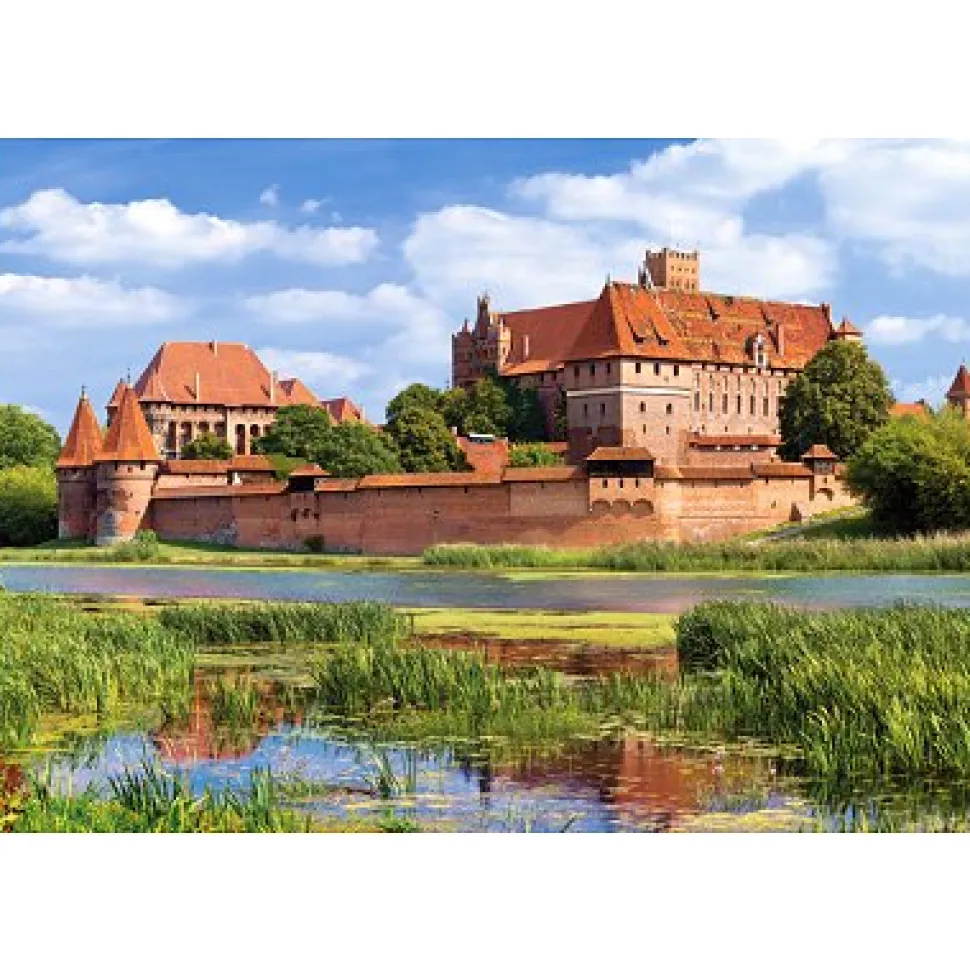 Puzzle 3000 pièces - Château de Malbork : Pologne - Castorland
