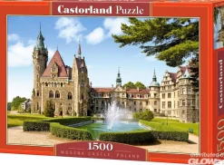 Puzzle 1500 pièces - Château de Moszna, Pologne - Castorland