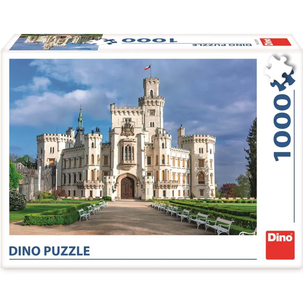 Puzzle 1000 pièces : Château de Hluboká - Dino