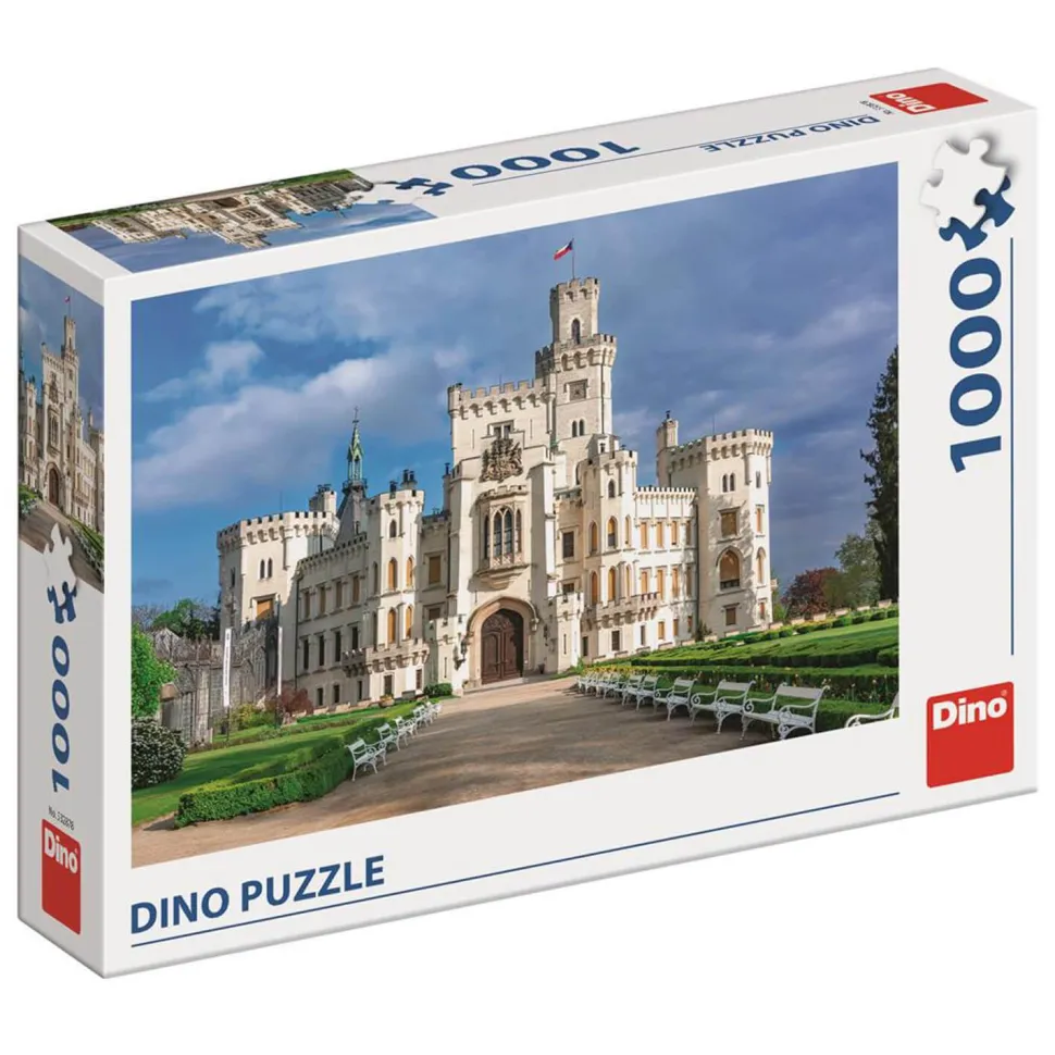 Puzzle 1000 pièces : Château de Hluboká - Dino