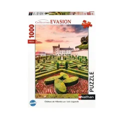 Puzzle 1000 pièces : Château de Villandry, Loïc Lagarde - Nathan