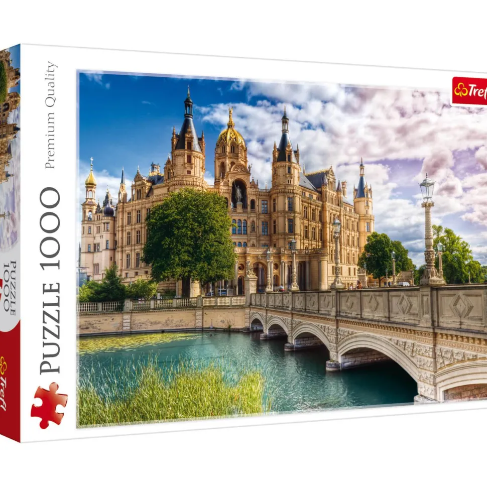 Puzzle 1000 pièces : Château sur l'île - Trefl