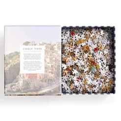 Puzzle 1000 pièces : Cinque Terre, Book Puzzle Gray Malin - Galison