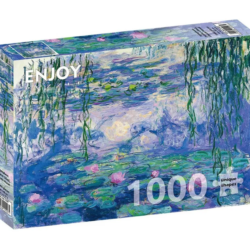 Puzzle 1000 pièces : Claude Monet : Nymphéas - EnjoyPuzzle