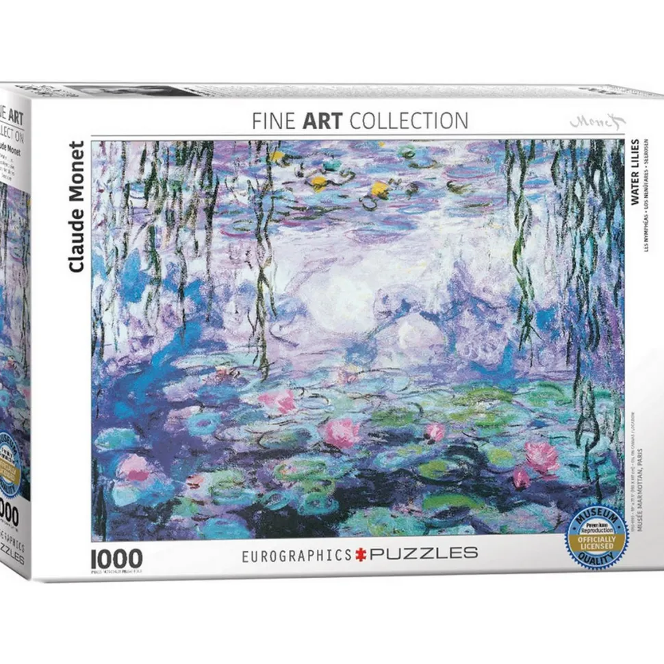 Puzzle 1000 pièces : Claude Monet : Les nénuphars - Eurographics