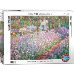 Puzzle 1000 pièces : Claude Monet : Le jardin de Monet - Eurographics