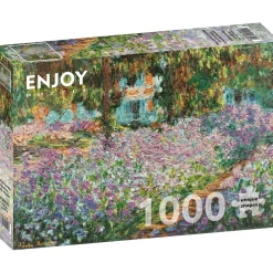 Puzzle 1000 Pièces : Claude Monet - Le Jardin des Artistes à Giverny - EnjoyPuzzle