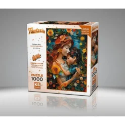 Puzzle 1000 pièces : Câlin de Maman - Ks Games
