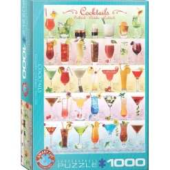 Puzzle 1000 pièces : Cocktails - Eurographics