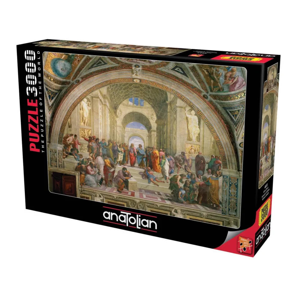 Puzzle 3000 pièces : Écoles d’Athènes - Anatolian