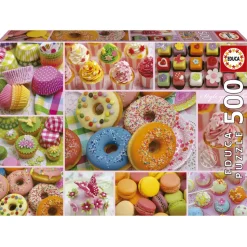 Puzzle 500 pièces : Collage De Fête Sucrée - Educa