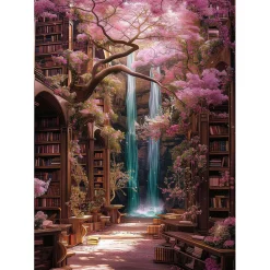 Puzzle 1500 pièces : Collection Photo d'Art - La magie des livres - Nathan