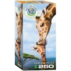 Puzzle 250 pièces : Collection Save our planet : Girafes - Eurographics