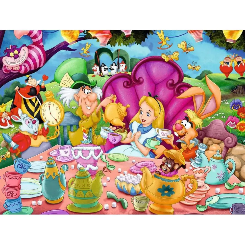 Puzzle 1000 pièces : Collection Disney : Alice au pays des merveilles - Ravensburger