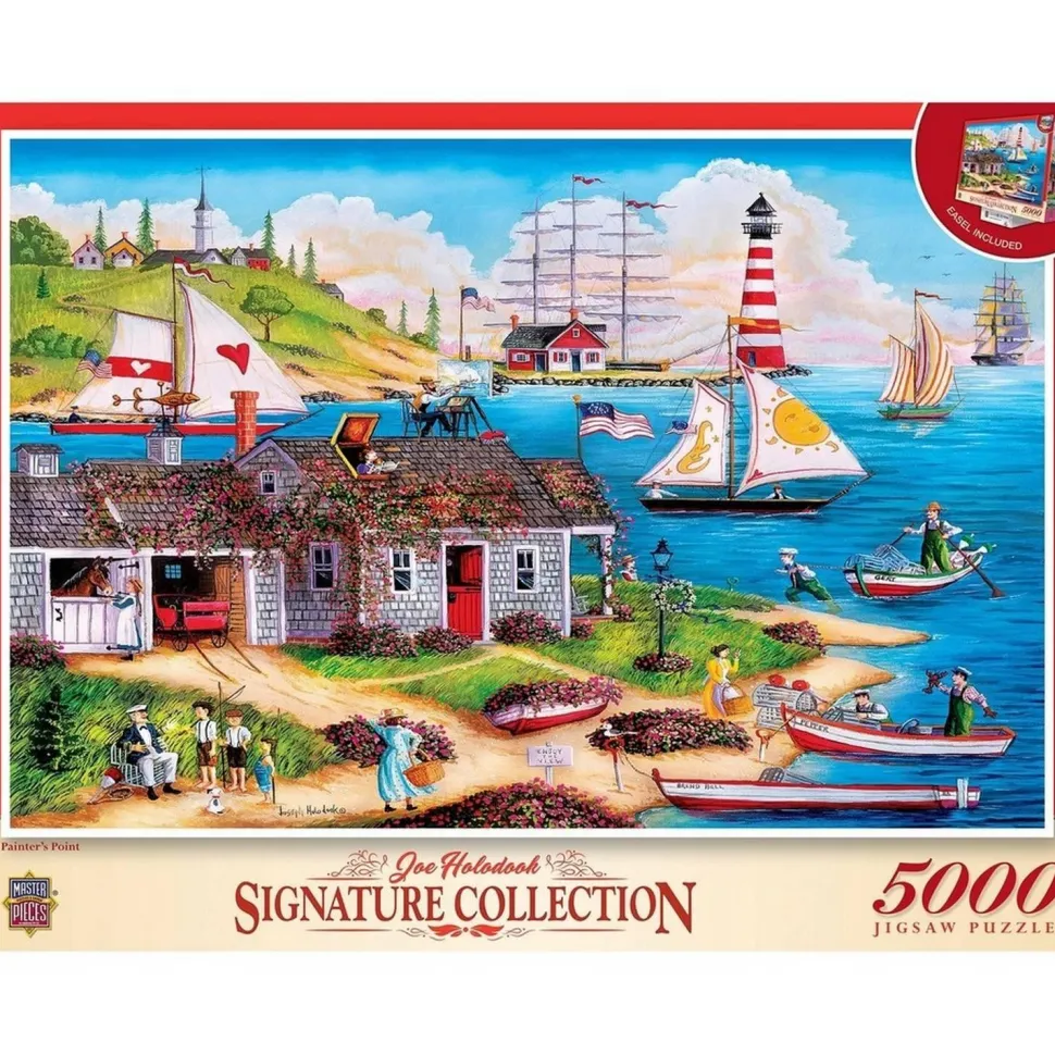 Puzzle 5000 pièces : Collection Signature - Painters Point - Master Pieces