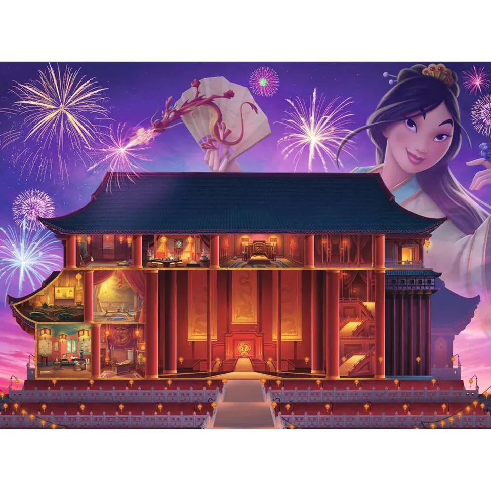 Puzzle 1000 pièces - Collection Disney : Mulan - Ravensburger