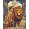 Puzzle 500 pièces : Collection Fantastique - La dompteuse de lions - Nathan