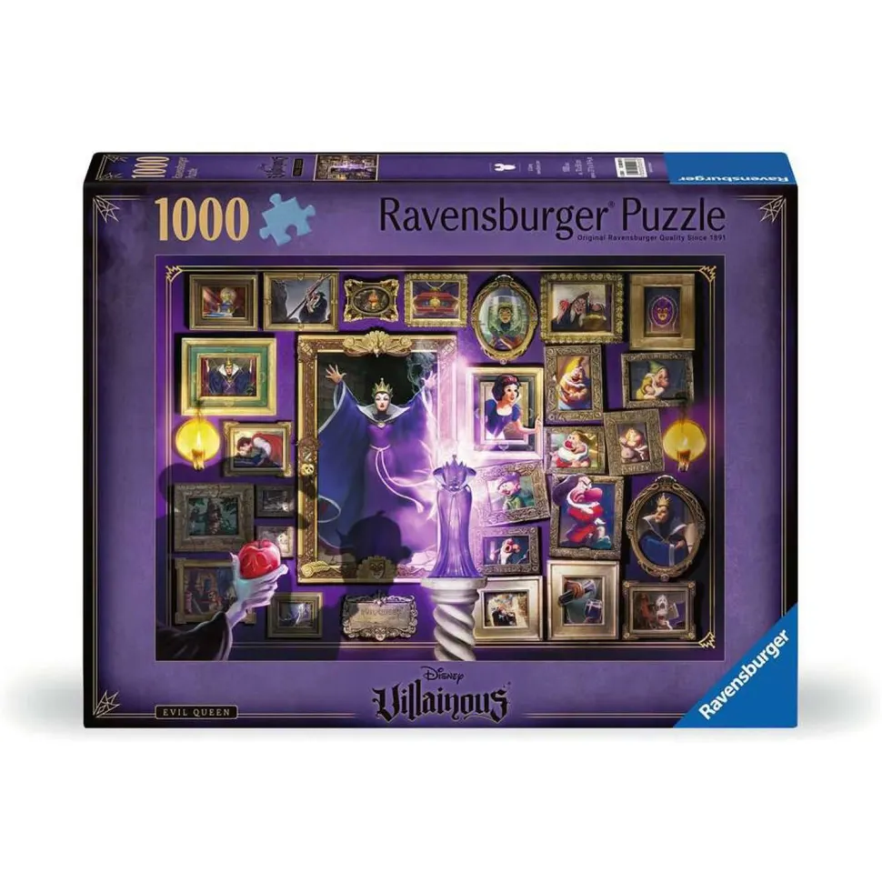Puzzle 1000 pièces - Collection Disney Villainous : La méchante Reine-Sorcière - Ravensburger