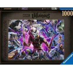 Puzzle 1000 pièces : Collection Marvel Villainous : Killmonger - Ravensburger