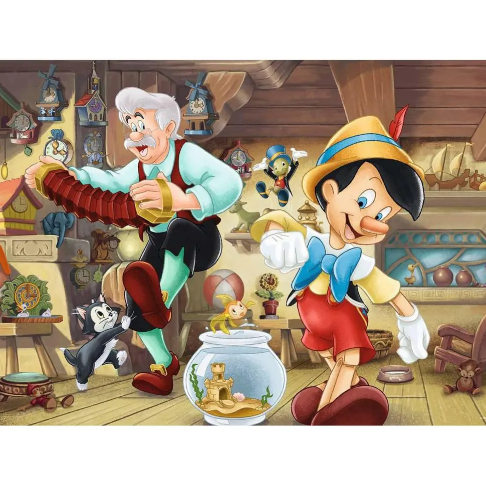 Puzzle 1000 pièces - Collection Disney : Pinocchio - Ravensburger