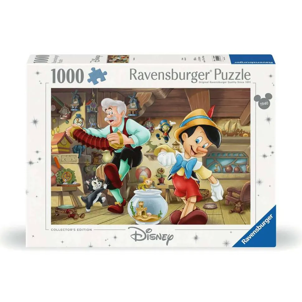 Puzzle 1000 pièces - Collection Disney : Pinocchio - Ravensburger