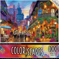 Puzzle 1000 pièces : Colorscapes - Style Nouvelle-Orléans - Master Pieces