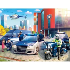 Puzzle 120 pièces : Commissariat de Police - Castorland