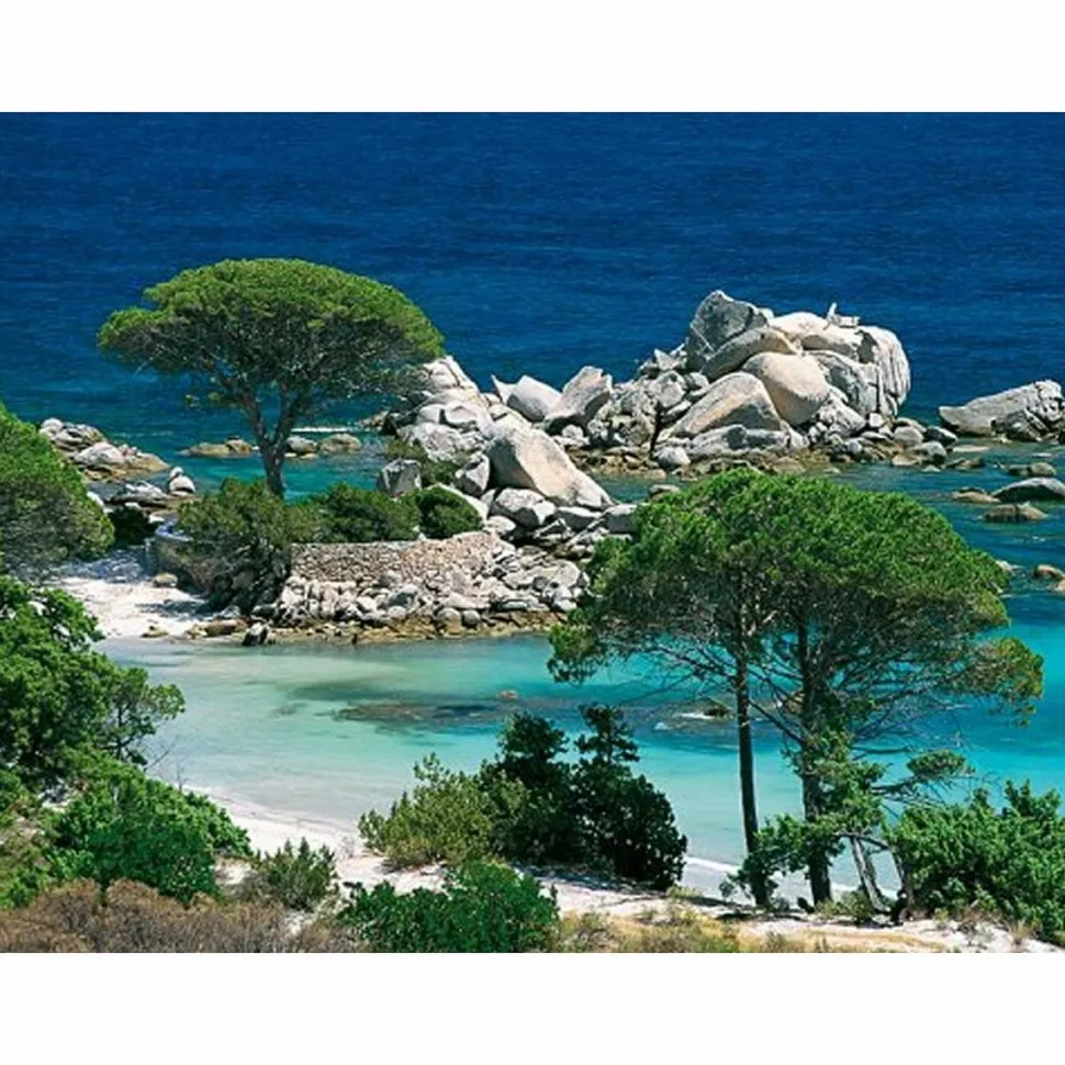 Puzzle 1000 pièces - Corse du Sud : Plage de la Palombaggia - Nathan