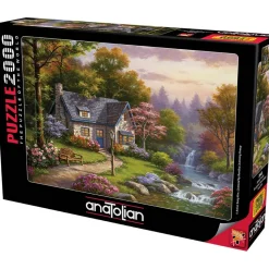 Puzzle 2000 pièces : Cottage de Storybrook, Sung Kim - Anatolian