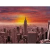 Puzzle 1000 pièces : Coucher de soleil sur New York - EnjoyPuzzle