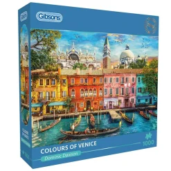 Puzzle 1000 pièces : Couleurs de Venise - Gibsons