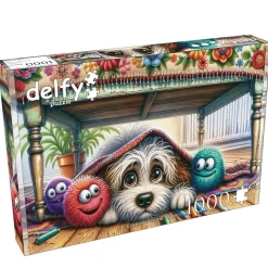 Puzzle 1000 pièces : COURAGE SOUS COUVERTURE - JaCaRou