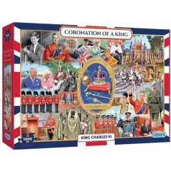 Puzzle 1000 pièces : Couronnement d'un roi - Gibsons