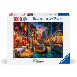 Puzzle 1000 pièces : Croisière sur les canaux à Venise - Ravensburger