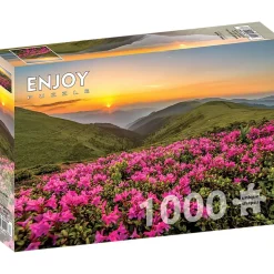 Puzzle 1000 Pièces : Crépuscule Rose - EnjoyPuzzle